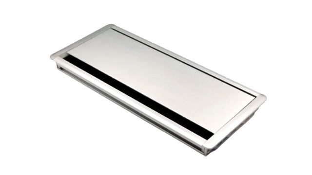 Pasacable: aluminio anodizado