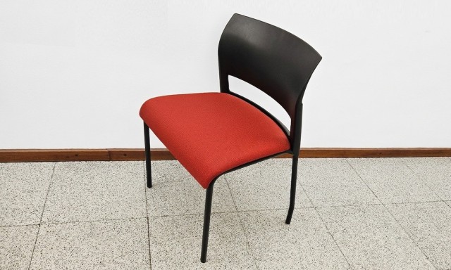 Silla fija roja