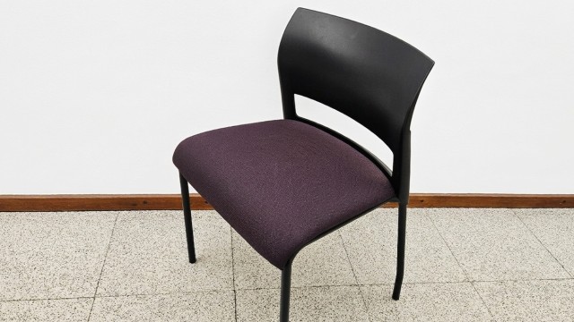 Silla fija violeta