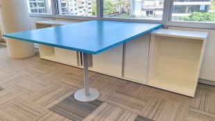 Guardado con mesa