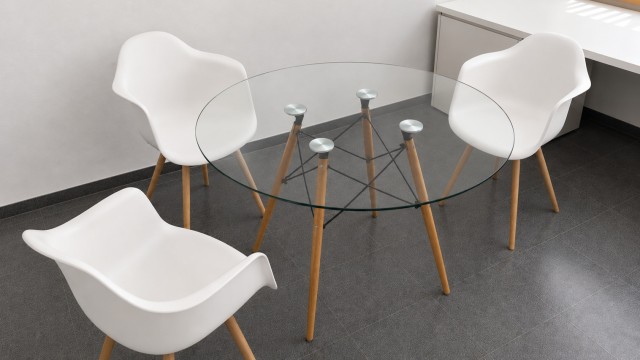 Mesa de vidrio
