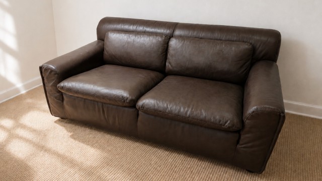 Sofa cuero