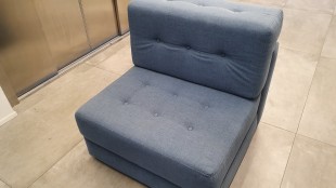 Sofa gris: Calidad B